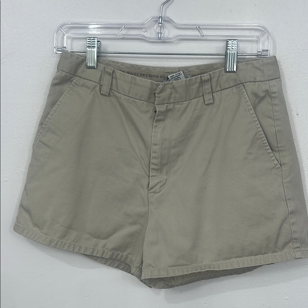 Calvin Klein Tan Skorts Relaxed Fit